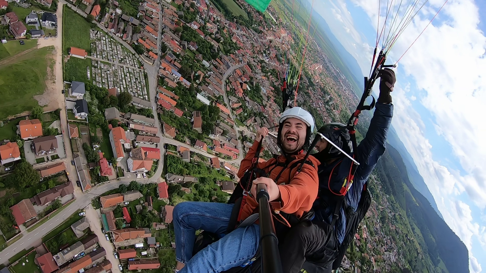 Zbor cu parapanta in tandem Bunloc - Bogdan