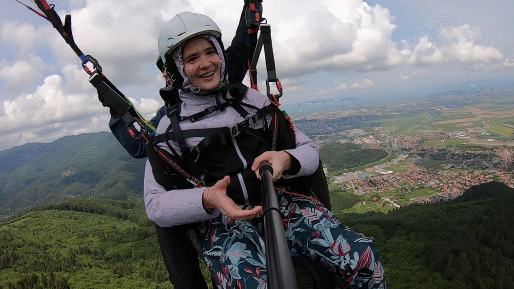 Zbor cu parapanta in tandem Bunloc - Veronica